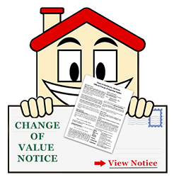change of value notice