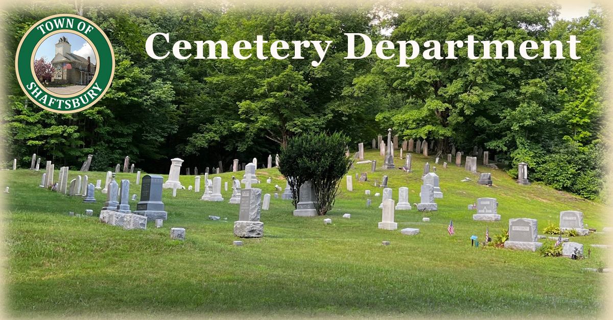 Cemetery Plot Purchases